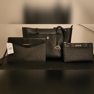 Michael Kors MICHAEL Michael Kors Maisie Large Pebbled Leather 3-IN-1 Tote Bag